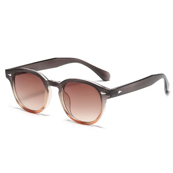 Óculos de Sol Positano Preto com Marrom